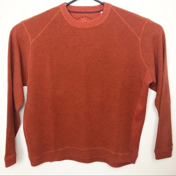 Tommy Bahama men’s burnt orange sweater size XL